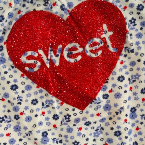 child of mine blue floral graphic swing tank top 24 months baby girl - Picture 6 of 6